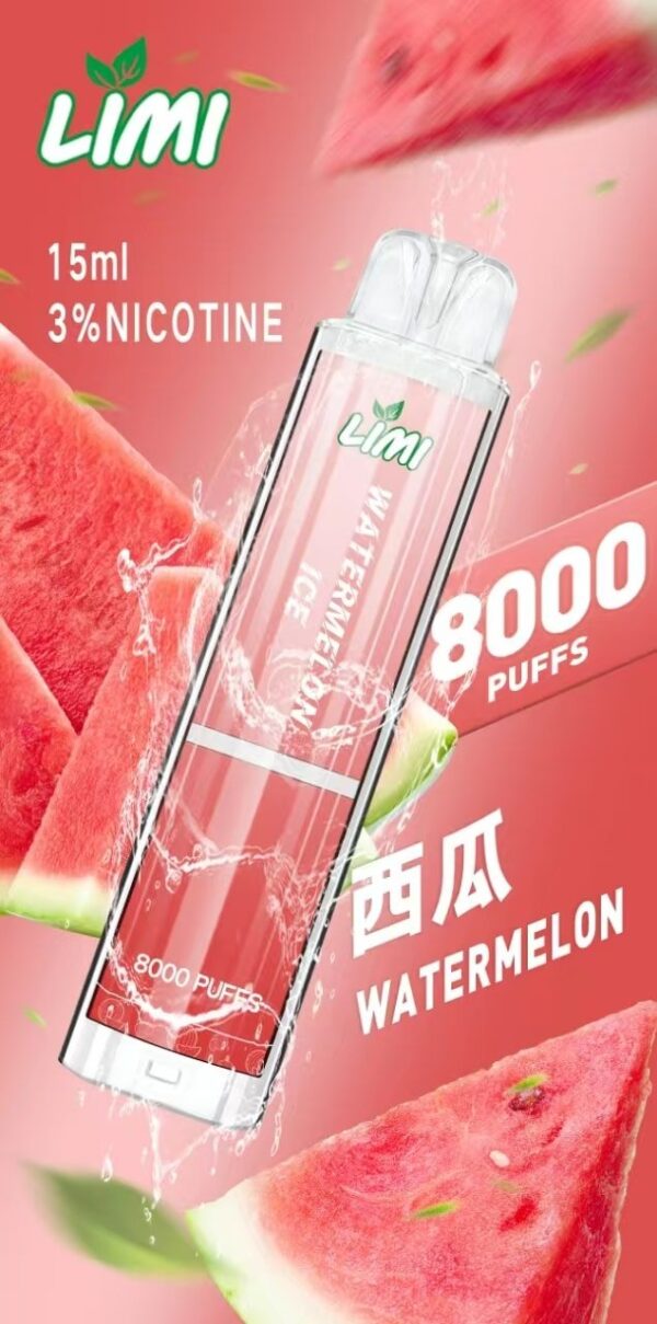 5.jpg LIMI 8000 PUFFS 發光拋棄式電子煙 台灣電子煙批發 現貨