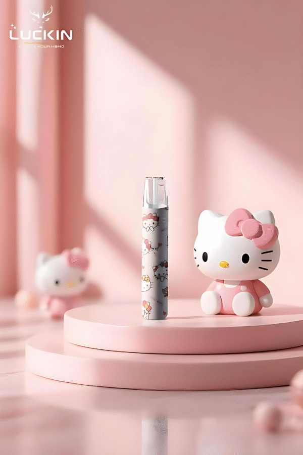 幸運主機kitty貓 幸運主機 Luckin特別款煙桿 蠟筆小新 哪吒 史迪仔 Kitt貓 叮噹貓 台灣現貨